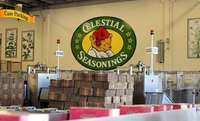 Celestial Seasonings factory