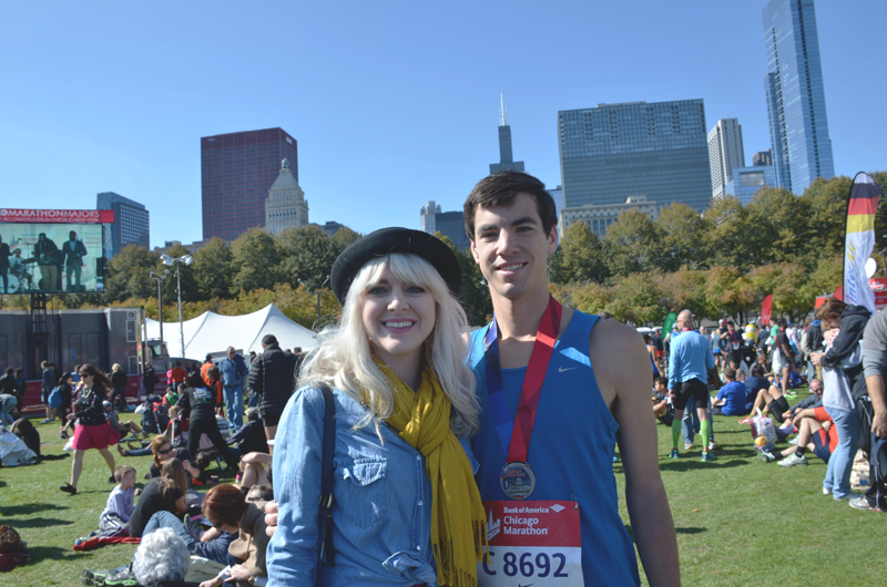 The Chicago Marathon 2014