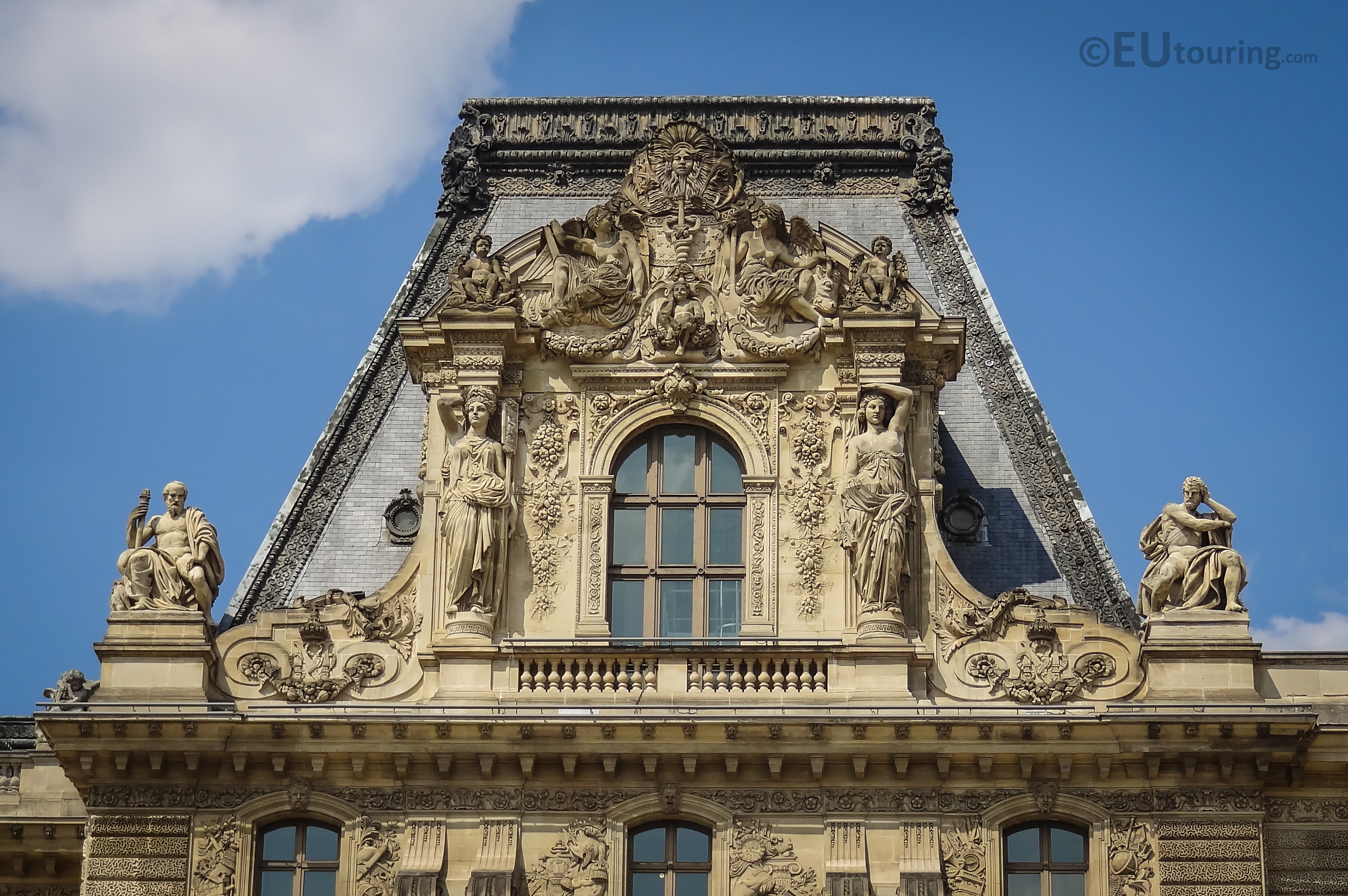 Louvre Palace architectural details