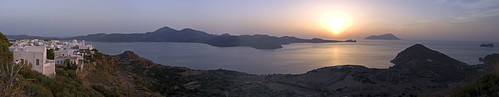 sunset panorama island september greece plaka milos 2014 πλάκα