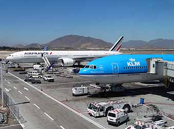 Air France KLM en SCL (RD)
