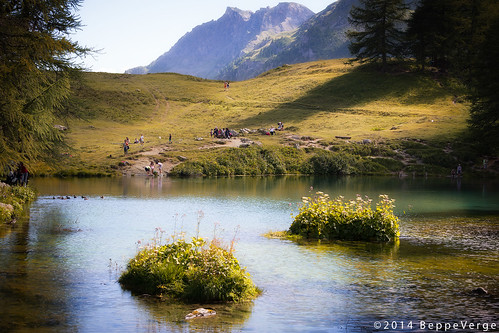 lake alps landscape alpi paesaggio cervinia valledaosta cervino lagoblu beppeverge