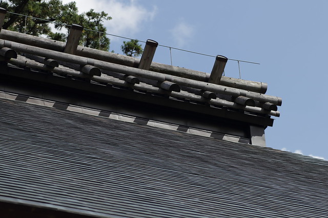 Roof of copper 銅の屋根 大分県由布市湯布院町 佛山寺