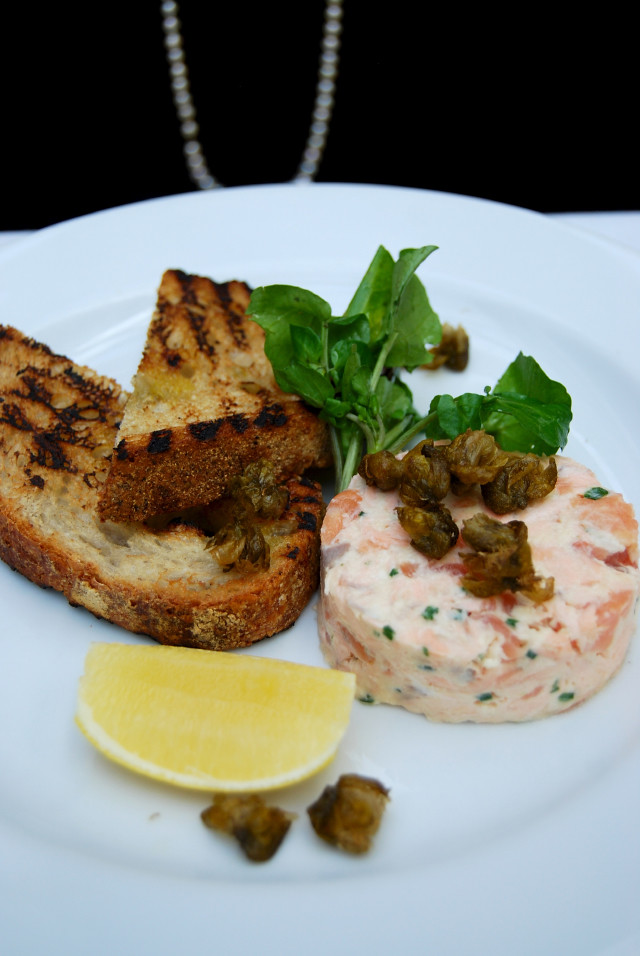 Potted Salmon & Popcorn Capers at Roast at Borough Market