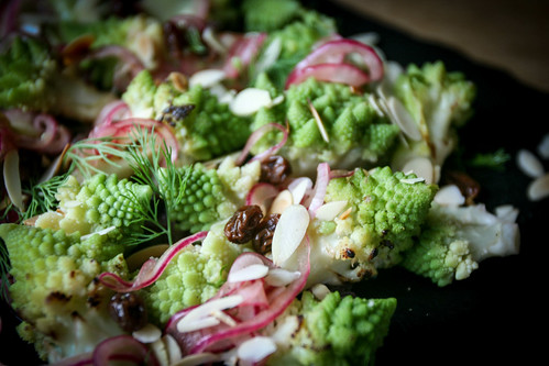 Chargrilled Romanesco Cauliflower Salad