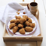 Hazelnut ravioli cookies