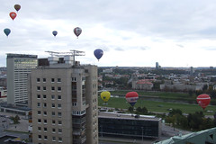 Liftoff of hot air balloons, 28.09.2013.