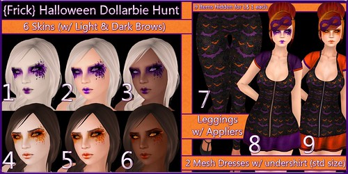 Frick Halloween 2014 Dollarbie Hunt