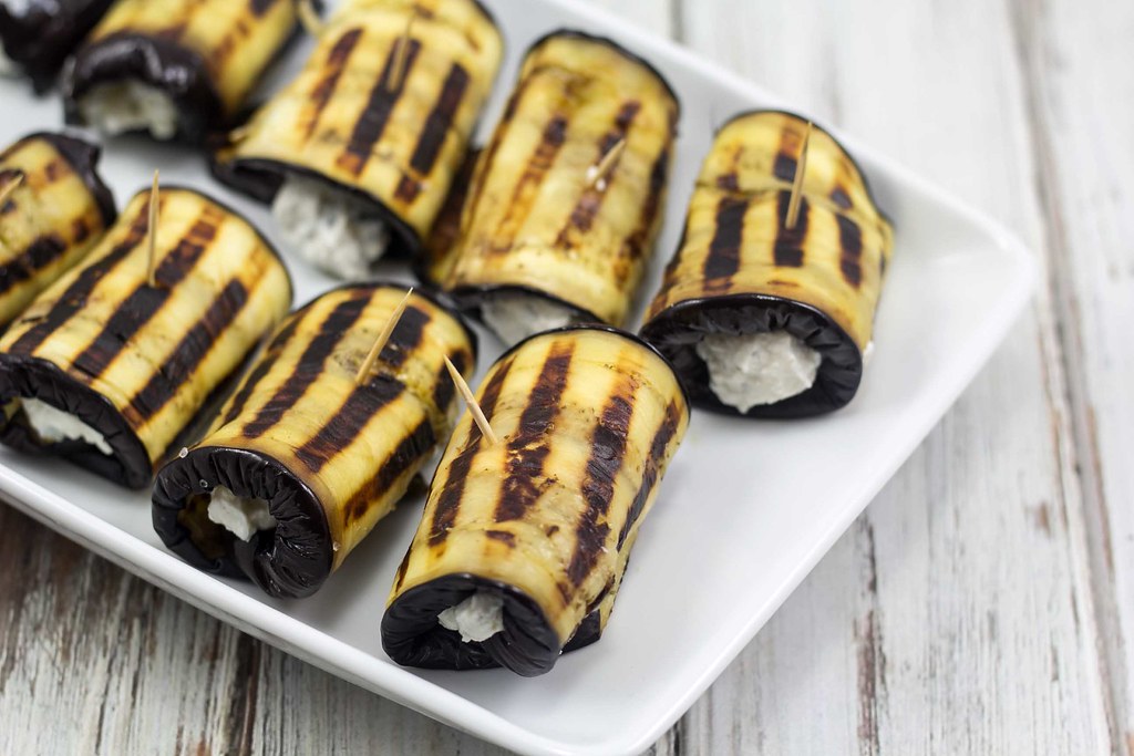 Recipe for Homemade Eggplant Rolls with Parmesan and Ricotta Cheese