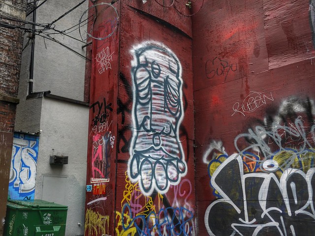 Vancour graffiti, Gastown