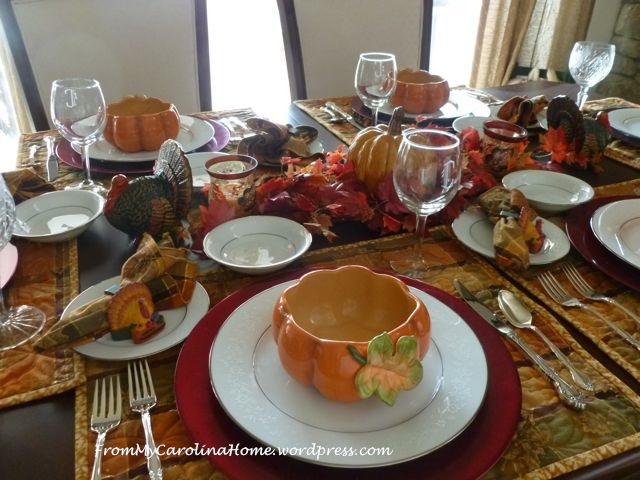 Thanksgiving Tablescape 9