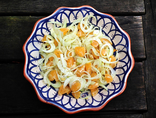 fennel and mandarin salad
