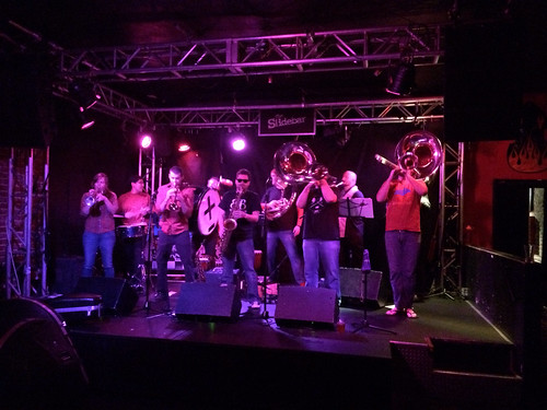 Bear Brass Band at the Ska Parade Lounge on October 8, 2014