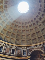 Pantheon, Roman temple converted into a church, Rome.
