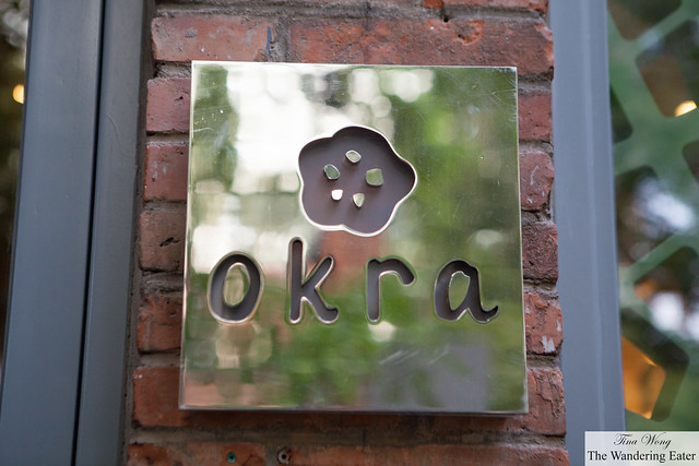 Okra signage