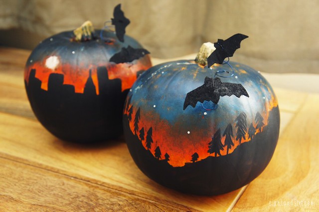 halloween pumpkin decorating diy eightandsixteen