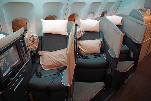 Cathay Pacific Business Class Seats