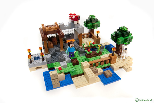 LEGO 21116 Minecraft Crafting Box 8-in-1 [Review]  The 