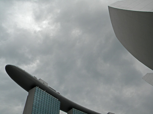 Architecture in Singapore, the Lotus Gallery and the Ship Hotel