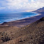 The mountains and beaches of El Cofete, Canary Islands, Spain