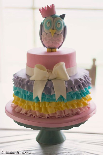 Owl Cake by La tana dei dolci