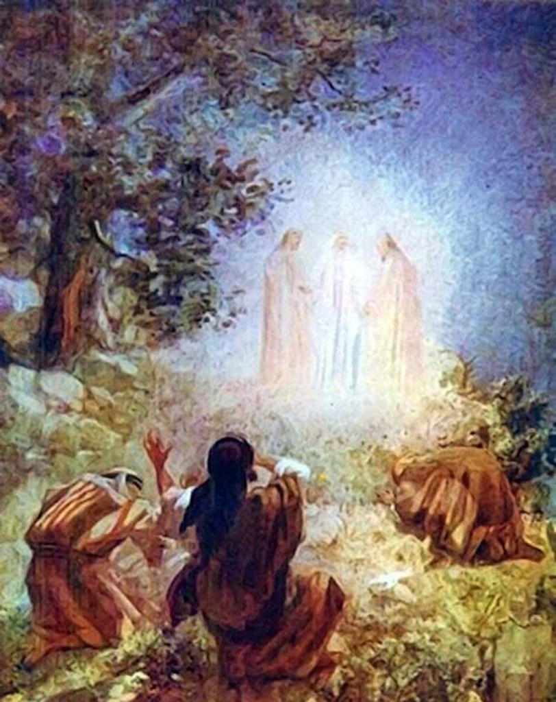 Billedresultat for jesus transfiguration