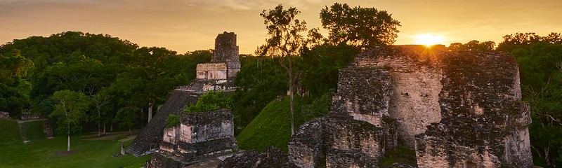 Sunset Gran Plaza - Tikal