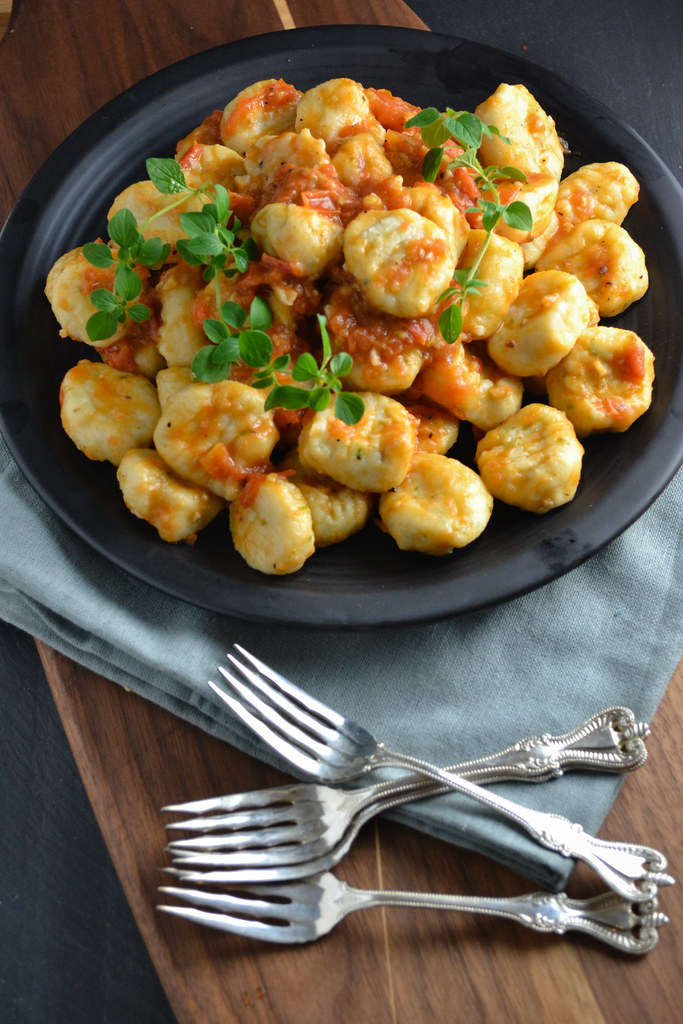 Ricotta Gnocchi with Anchovy Tomato Sauce | Things I Made Today