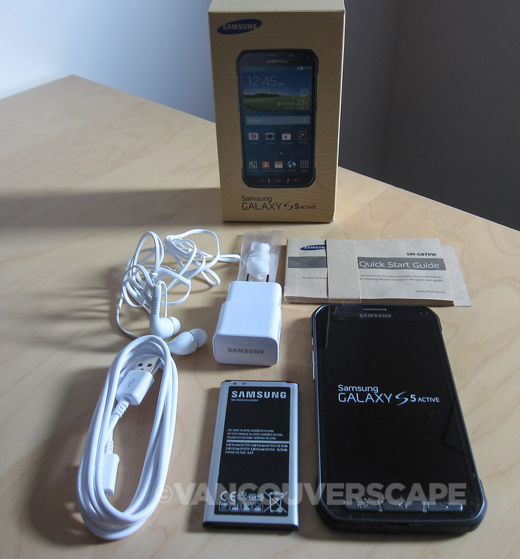 Samsung Galaxy S5 Active-unboxing