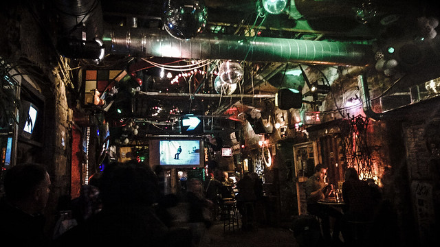Szimpla Kert ruin bar, Budapest