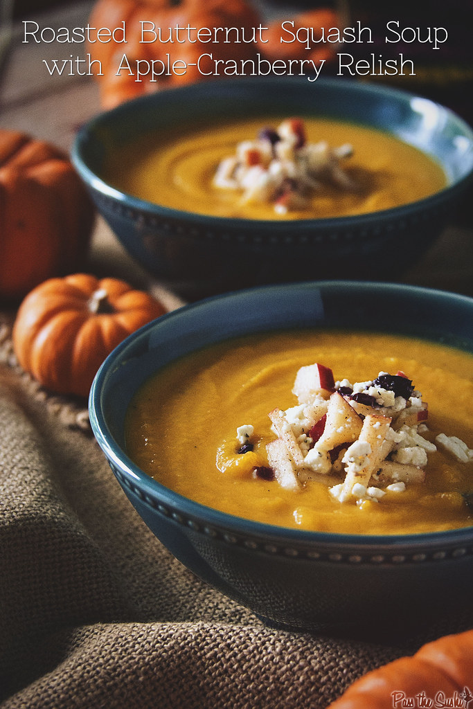 Roasted Butternut Squash Soup {Pass the Sushi}