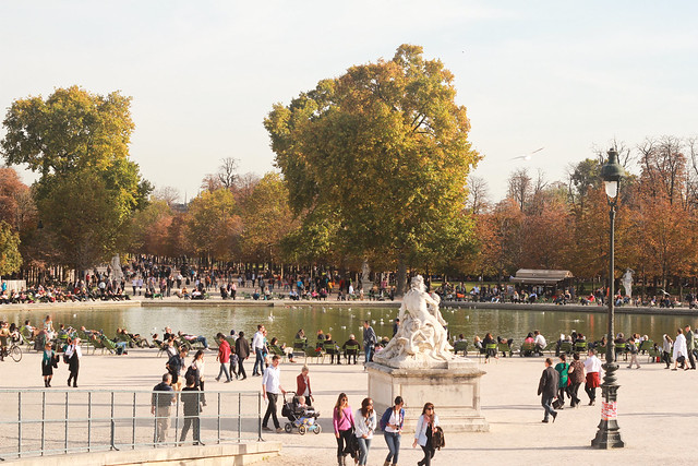 Paris in Autumn: Tuileries Gardens