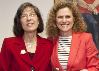 Dr. Janet Realini and Rep. Donna Howard