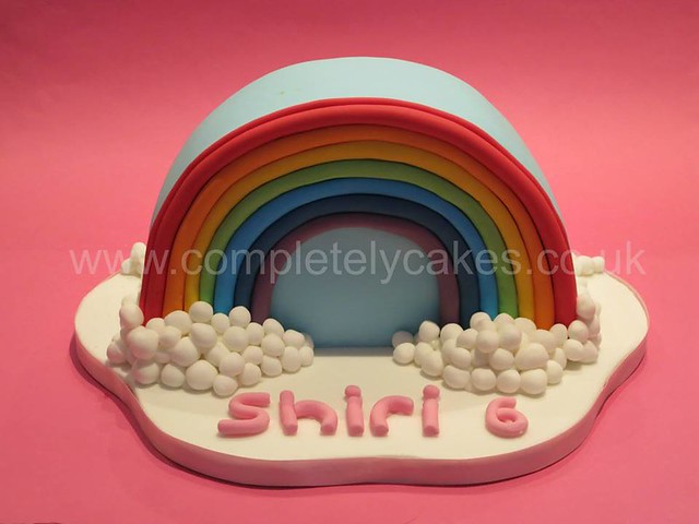 Rainbow Cake by Completely Cakes