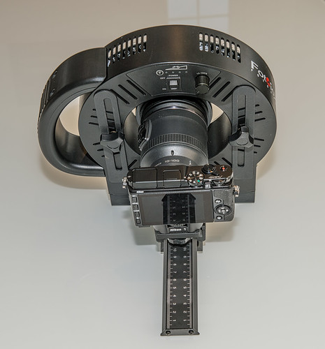 Nikon V3 with the New Fotodiox 411 Ring Light