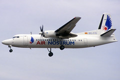 Air Nostrum Fokker 50 EC-771 BCN 28/01/1995