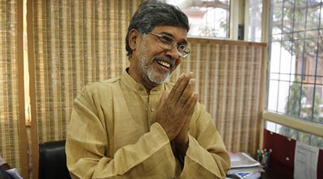 Nobel Peace Prize winner Kailash Satyarthi (Courtesy: IE)
