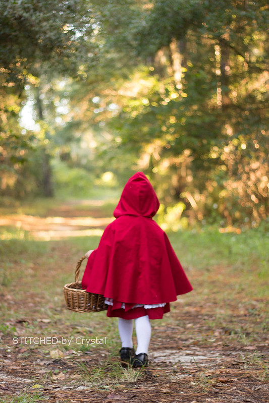Stitched By Crystal Little Red Riding Hood And A Hooded Cape Tutorial