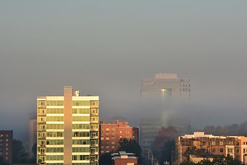 usa west sunrise dawn nikon glow kansascity condo missouri kansas morningfog 46thstreet d7100