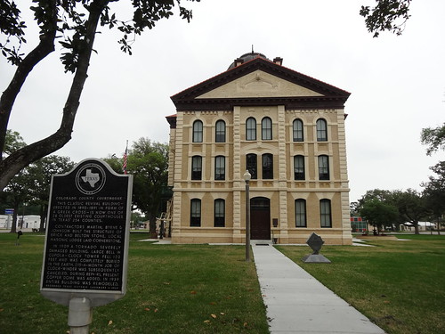 chfstew texas txcoloradocounty historicmarker courthouse nationalregisterofhistoricplaces nrhpsouth