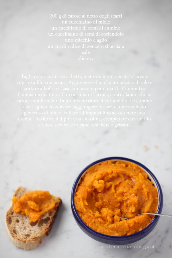 Crema di carote alla marocchina ricetta