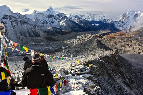 Looking down from Kala Patthar