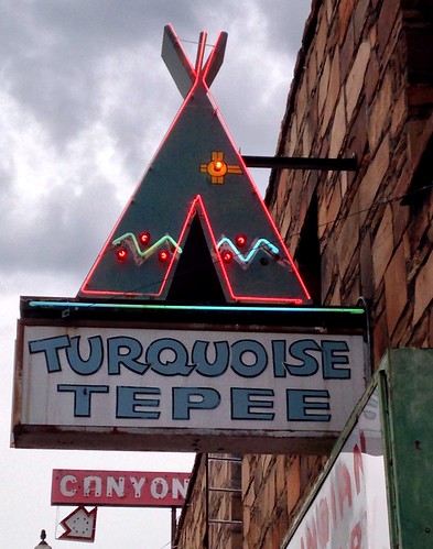 Turquoise Tepee - Route 66, Williams. Arizona