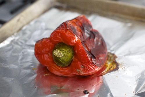 a very roasted red pepper