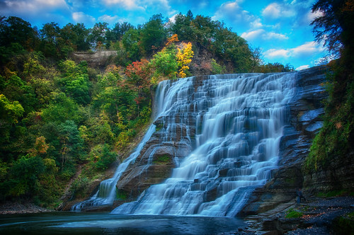 autumn newyork fall nature photoshop us unitedstates falls waterfalls upstatenewyork centralnewyork newyorkstate ithaca hdr ithacafalls d90 scholtz nikcollection andrewscholtz ascholtz101