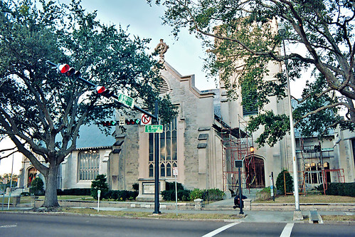 trees church architecture cathedral florida gothic jacksonville episcopalchurch gothicrevival traditionalarchitecture