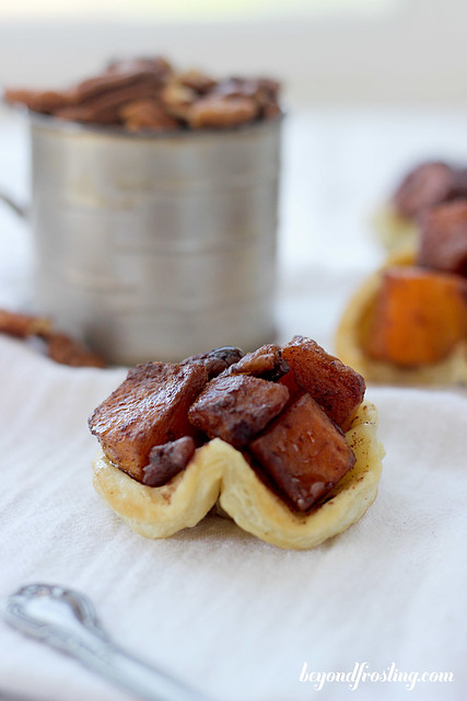 Maple and Brown Sugar Roasted Sweet Potatoes and Butternut Squash Puffs