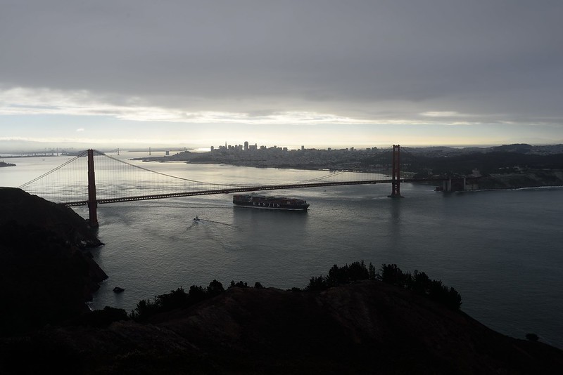 Marin Headlands - Overlooking Golden Gate Bridge