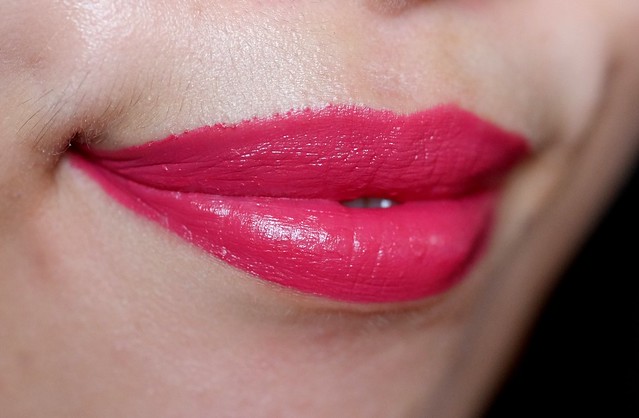 Givenchy Le Rouge Framboise Velours lip swatch