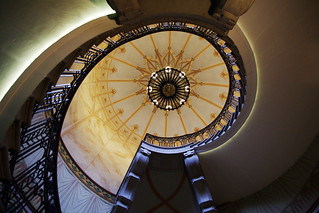 Bank of Estonia Museum spiral staircase